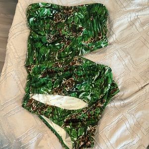 Custom made cutout one piece. NWT!